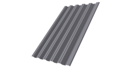 Профнастил НС35 R 0.45 PE RAL 7004 сигнальный серый