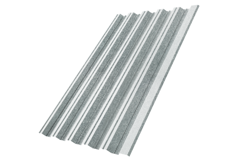 Профнастил НС35 R 0,8 Zn оцинкованный