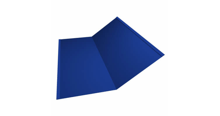 Планка ендовы нижней 300x300 PE RAL 5002 ультрамариново-синий