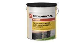 Мастика Технониколь AquaMast для фундамента, 18 кг