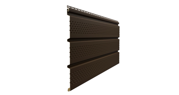 Софит Docke Standard, T4 с полной перфорацией, шоколад