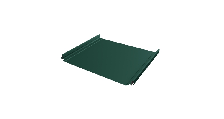 Кликфальц Pro Grand Line 0,5 Satin с пленкой на замках RAL 6005 зеленый мох