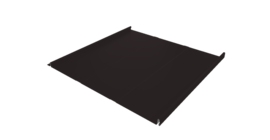 Фальц двойной стоячий Line Grand Line 0,5 PurPro с пленкой на замках RAL 9005 черный