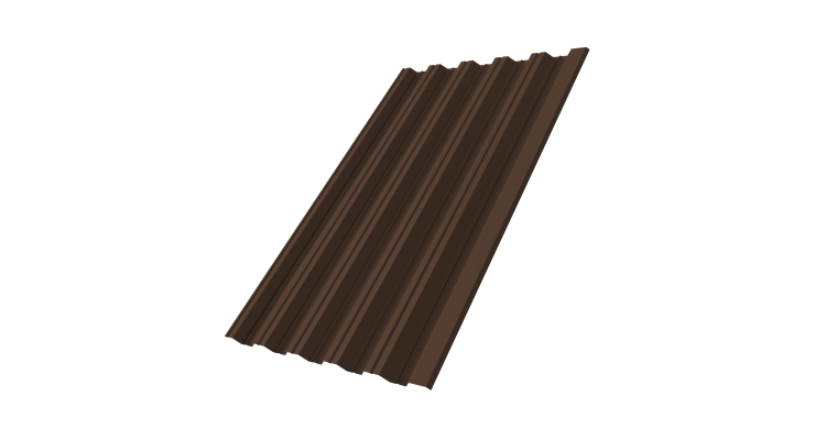 Профнастил HC35R 0.45 Drap TX RAL 8017 шоколад