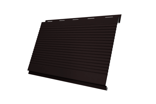 Вертикаль 0,2 gofr 0.5 Drap с пленкой RAL 9005 черный