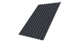 Профнастил С21R 0,4 PE-Double RAL 7024 мокрый асфальт