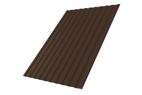 Профнастил С8A 0,5 Drap TX RAL 8017 шоколад