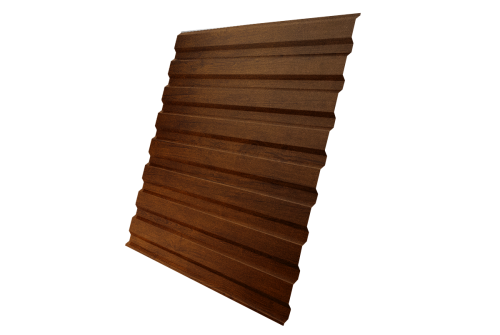 Профнастил С20A 0.45 Print Premium Golden Wood Intense FTC