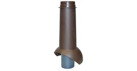 Выход канализации Krovent Pipe-VT 110 коричневый