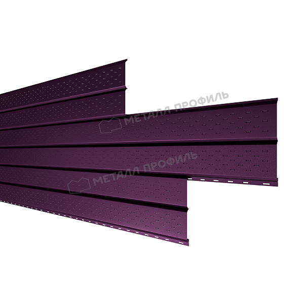 Софит Металл Профиль перфор. Lбрус-XL-14х335 (VALORI-20-Violet-0.5)