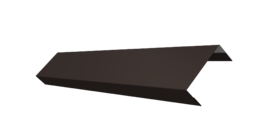 Ламель обратная 50 забора жалюзи Texas 0.5 Satin с пленкой RR 32 темно-коричневый