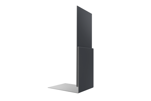 Планка приемная оконная 0,45 Drap TX RAL 7024 мокрый асфальт (3м)