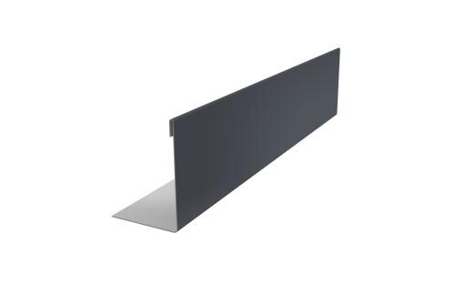 Нащельник 150 Texas 25х35 0,7 PE RAL 7024 мокрый асфальт (L2,0)