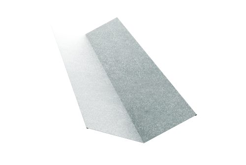 Планка ендовы верхней 145х145 0,45 Zn (3м)