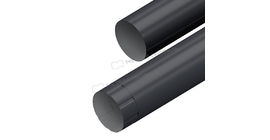 Труба водосточная Металл Профиль ПРОЕКТ D150х3000 Ral 7024