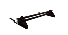 Снегозадержатель трубчатый для композитной черепицы Roman RAL 9005 (1м)