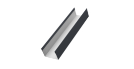 Стойка жалюзи Milan,Tokyo 0,5 Drap RAL 7024 мокрый асфальт (3м)