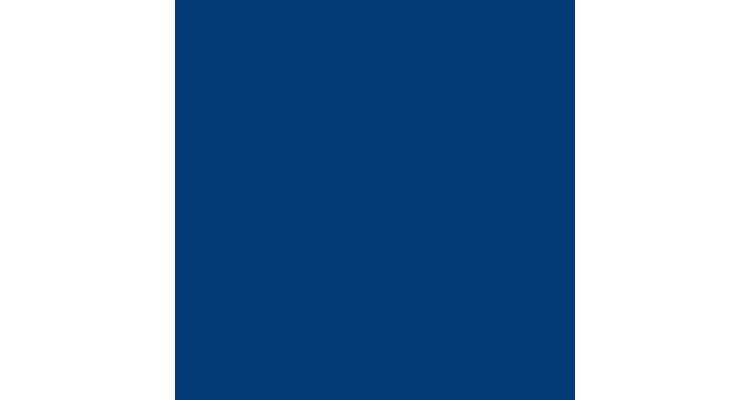 Штакетник П-образный А фигурный 0,45 PE RAL 5002 ультрамариново-синий
